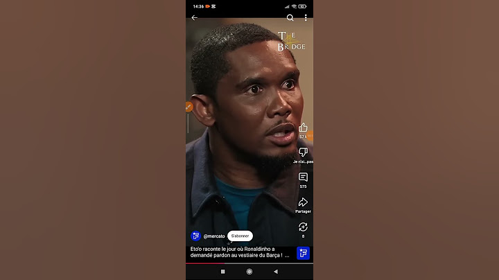 le jour où Samuel Eto'o à raconter que Ronaldinho s'est excuser au vestiaire en finale de Ldc