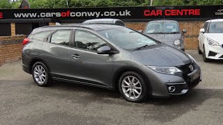 2015 Honda Civic Tourer 1.6 I-DTEC SE Plus - Start up and full vehicle tour