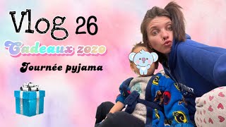 Vlog 26 - cadeau zozo et journée pyjama 😍