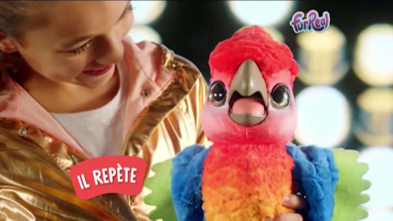 furreal friends coco my parrot star interactive show plush toy