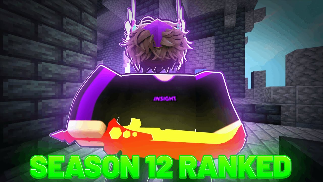I Solo Queued Ranked In Season 12.. (Roblox Bedwars) - YouTube