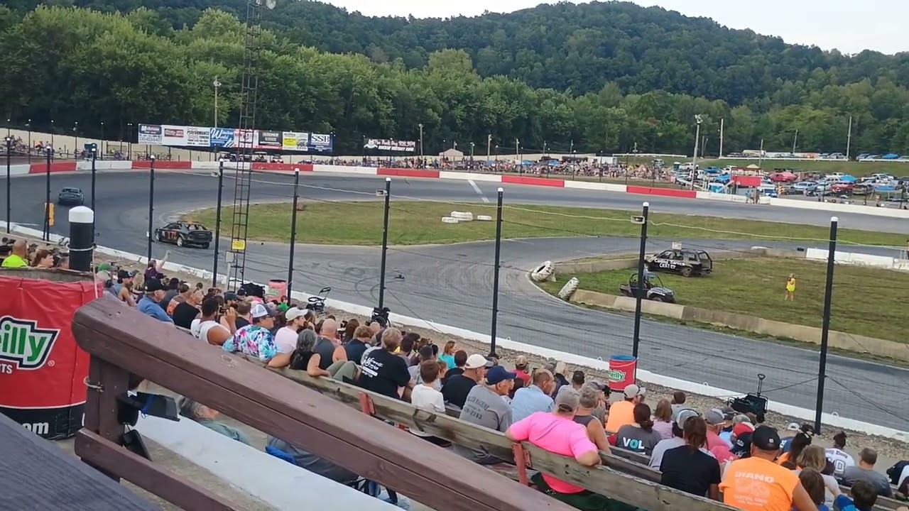 Midvale speedway night of destruction 8-16-25 flip flop race