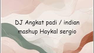 DJ Angkat padi / indian mashup Haykal sergio | Lyrics Video