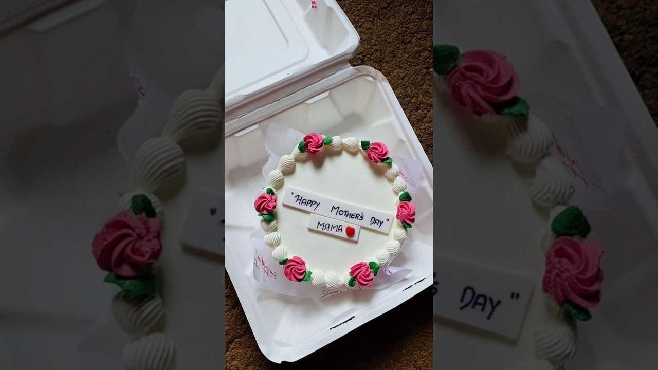 Mother's Day Special Bento Cake Designs / Mini Cake Decorating Ideas For Mother's Day ❤️