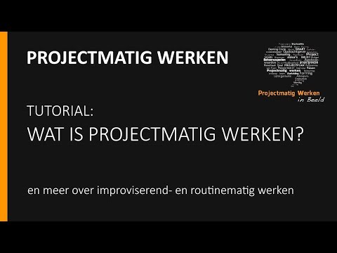 Video: Wat is Projectbeëindiging?