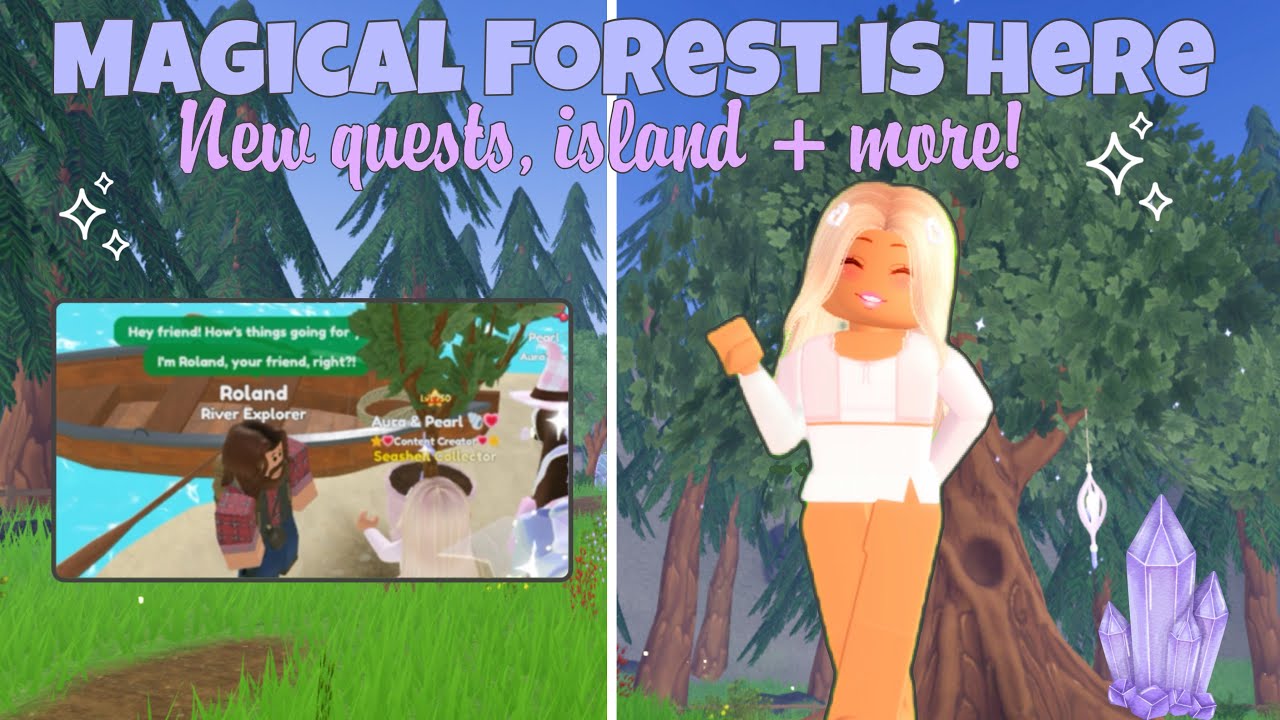 Новый ВОЛШЕБНЫЙ ЛЕС ПРИБЫЛ ✨! — Новые задания, остров и многое другое! | Острова Дикой Лошади