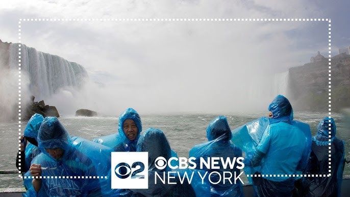 Maid Of The Mist Boats Running During Solar Eclipse In Niagara Falls