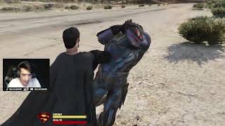 😎 កាចសាហាវណាស់ GTA 5 Mods  Superman Vs  Darkseid   Epic Battle😎