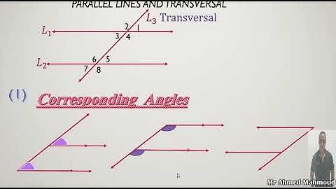 Geometry 1st prep 1st term Unit 4 lesson 4 Parallelism part 1