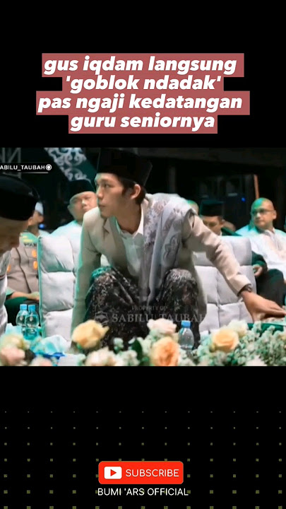 respect..!! kedatangan gus Kautsar gurunya gus iqdam #shorts