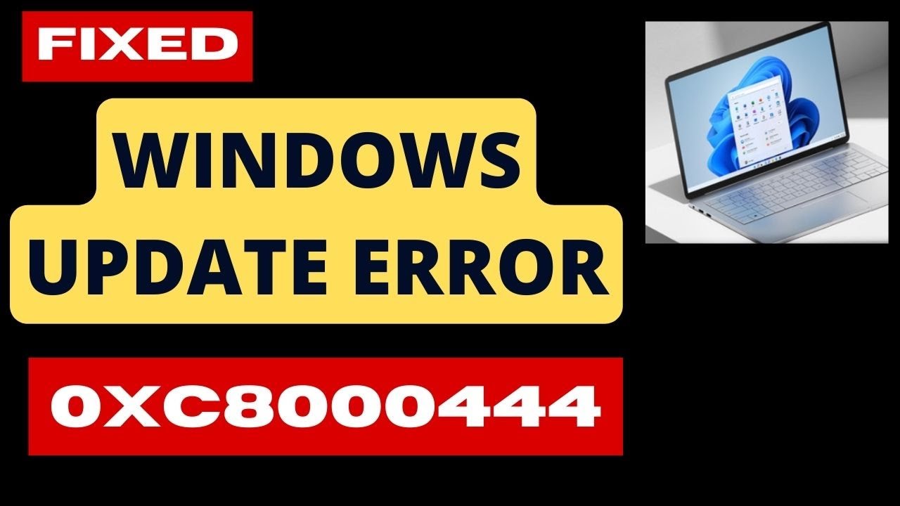 0xc8000444 Windows Update Error on Windows 11 / 10 Fix - YouTube