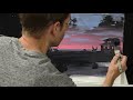 How To Paint A Dusk Scene