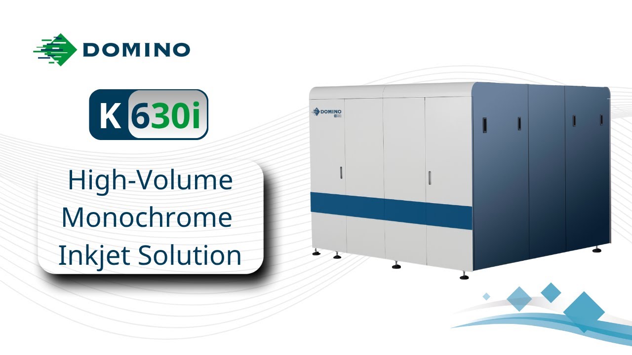 Domino K630i High-Volume Monochrome Inkjet Printing Solution for Publishers & PSPs