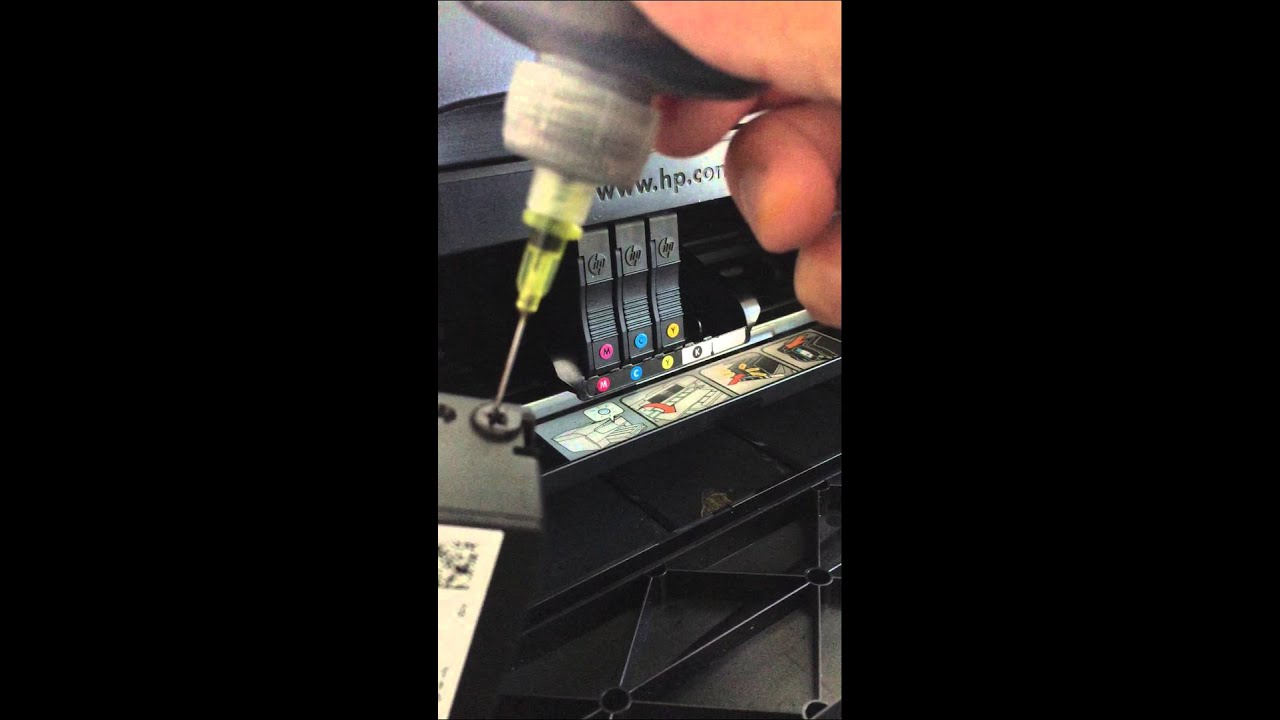 Quick and easy way to refill HP 932/933 Inkjet Cartridges. YouTube