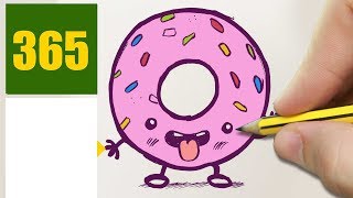 Hur Man Ritar Bagel Steg För Steg - Ritningar Lätt