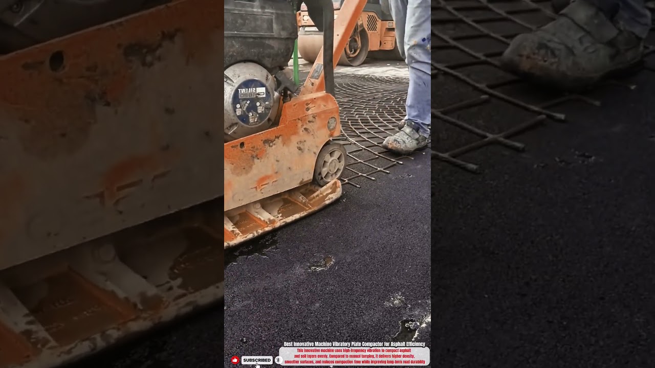 Best Innovative Machine Vibratory Plate Compactor for Asphalt Efficiency