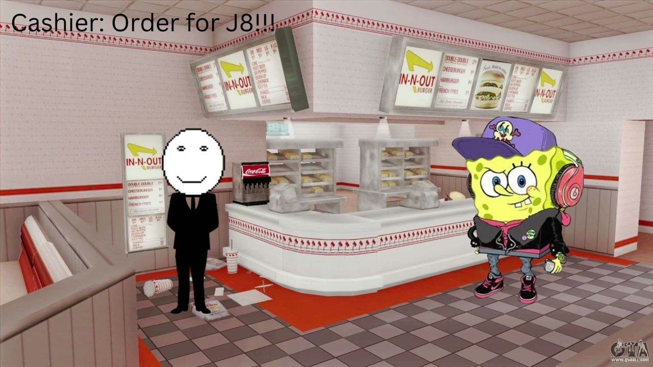 S1 E12: Ordering From In N Out Burger (Animation Takes Place on 12/01/2025)