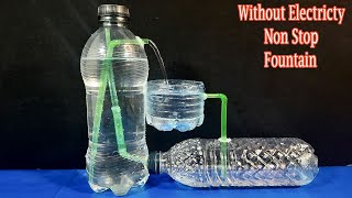 DIY   Desktop Fountain Water Without Electricity