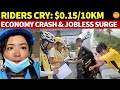 Delivery Riders in Tears: Only $0.15 for 10KM!Economy Crash:Millions Jobless,Rush Into Delivery Jobs