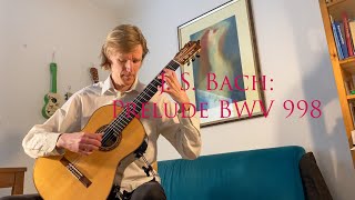 J. S. Bach: Prelude BWV 998, played by Olli Hirvanen