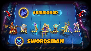 Magic Chess New Update !! New Meta Summoner + Swordsman is Best Synergy 2023