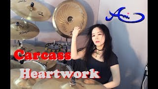 Carcass - Heartwork Drum cover by Ami Kim (#14)