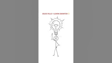 80/20 RULE – Change How You Study Forever 💡#shorts #fyp