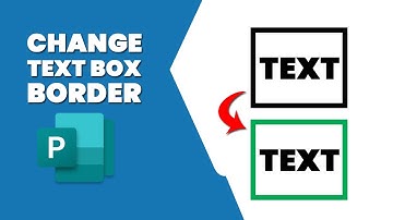 How to change text box border in Publisher
