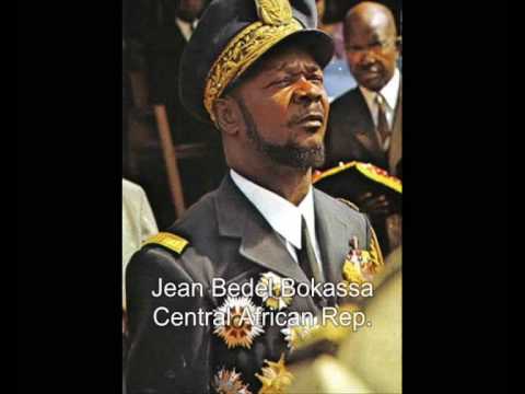 The Dictators of Africa... 1. Charles Taylor - Liberia 2. Hissene Habre - Chad 3. Idi Amin Dada - Uganda 4. Isayas Afewerki - Eritrea 5. Jean Bedel Bokassa - Central African Republic 6. Joseph Desire Mobutu - Zaire (DR of Congo) 7. Meles Zenawi - Ethiopia 8. Mengistu Haile Mariam - Ehtiopia 9. Muammar Gaddafi - Libya 10. Omar Al-Bashir - Sudan 11. Pieter Willem Botha - South Africa 12. Robert Mugabe - Zimbabwe 13. Sani Abacha - Nigeria 14. Sekou Toure - Guinea 15. Siad Barre - Somalia 16. Teodoro Obiang Nquema - Equatorial Guinea 17. Yahya Jammeh - Gambia ...and some more Song: Malcolm McLaren - Jive My Baby I will delete all spams and offending comments.