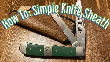 Simple Knife Sheath 1