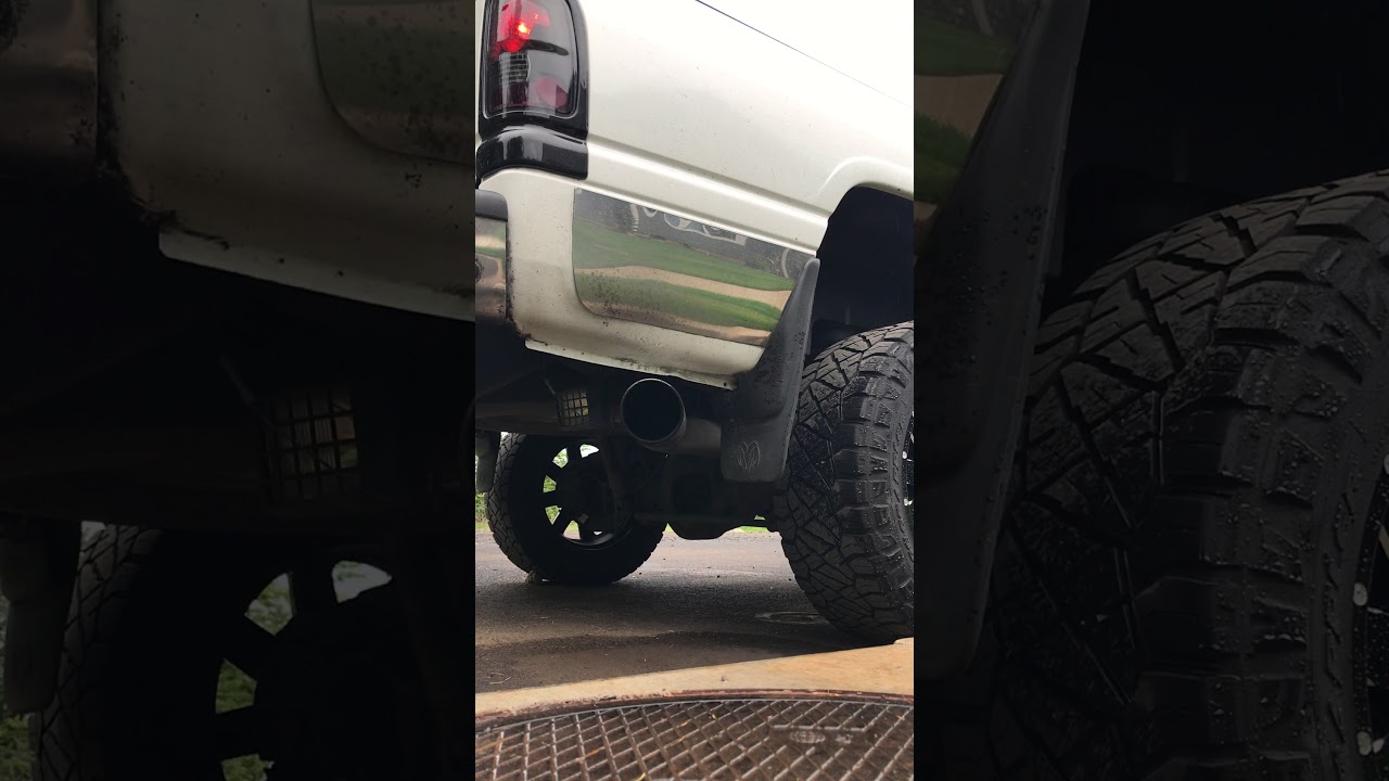 2001 cummins straight pipe