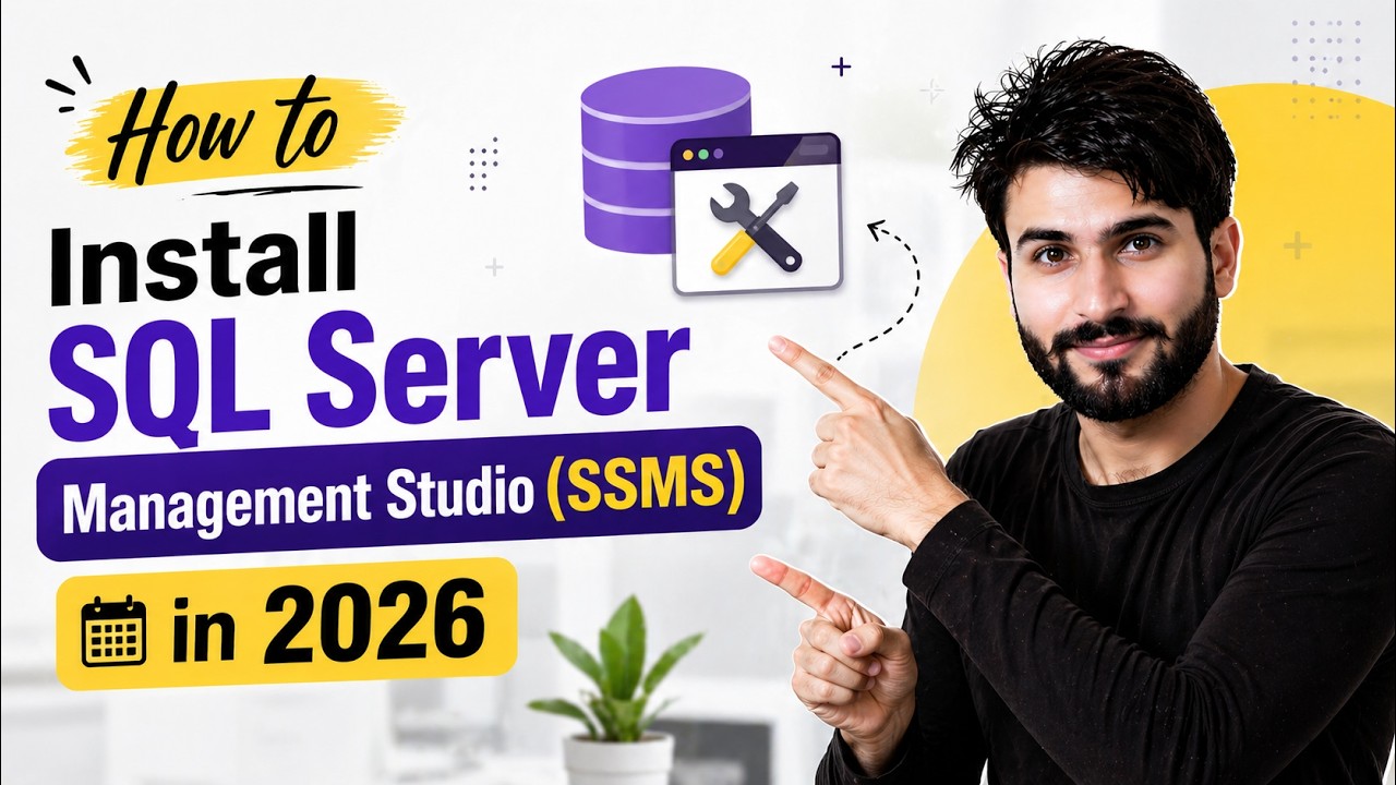 SQL Server SSMS Installation Tutorial | Complete Setup for Beginners ...