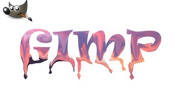 Gimp Tutorial Drip Text Effect