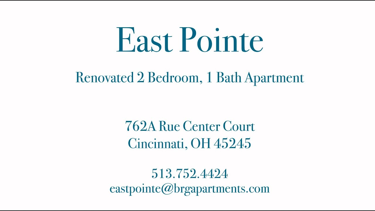 East Pointe - Renovated 2 Bedroom, 1 Bath Apartment