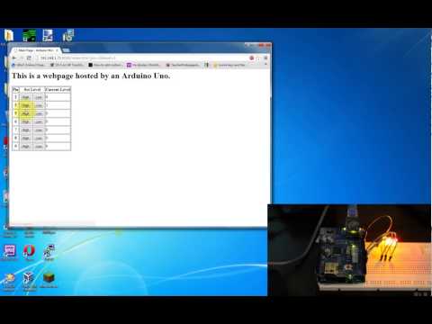 Arduino Web Interface - IO Control