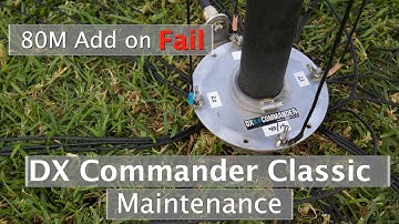 DX Commander Classic 80 Meters Inverted L | Antenna Maintenance | Assembly of DX Commander | Failure