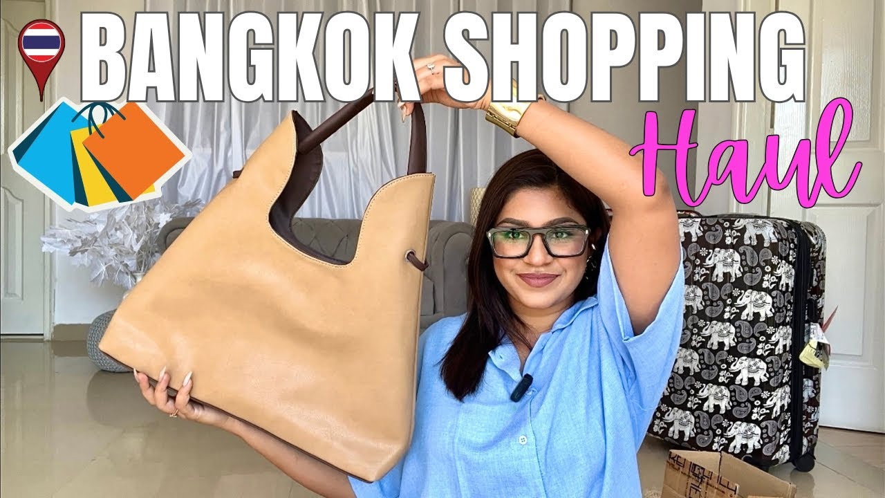 BANGKOK Shopping Haul | Street shopping in Bangkok |  Pratunam Market | THAILAND Shopping | ✨