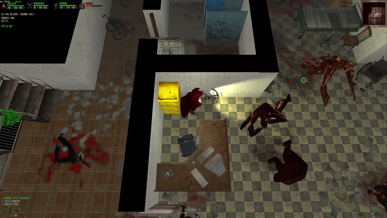 Dead Frontier 3D Loot Run Death Row Hospital 