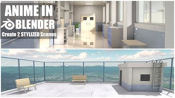 Anime in Blender: Create 2 Stylized Scenes | Full Course Trailer