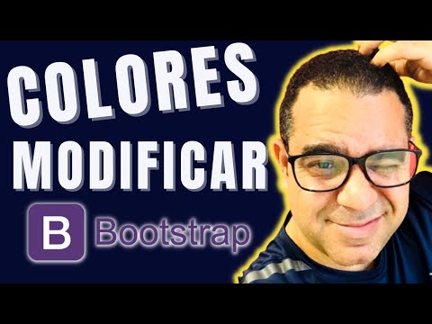 Video: ¿Cómo cambio los colores en bootstrap?