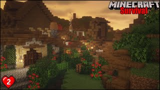 Town Development : Ep 2 : Minecraft 1.19 Survival Lets Play @LionCheater