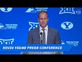 Kevin young byu basketball press conference