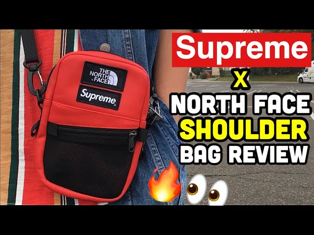 supreme x north face shoulder bag