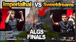 TSM Imperialhal team vs NRG Sweetdreams in ALGS FINALS!! ( apex legends )