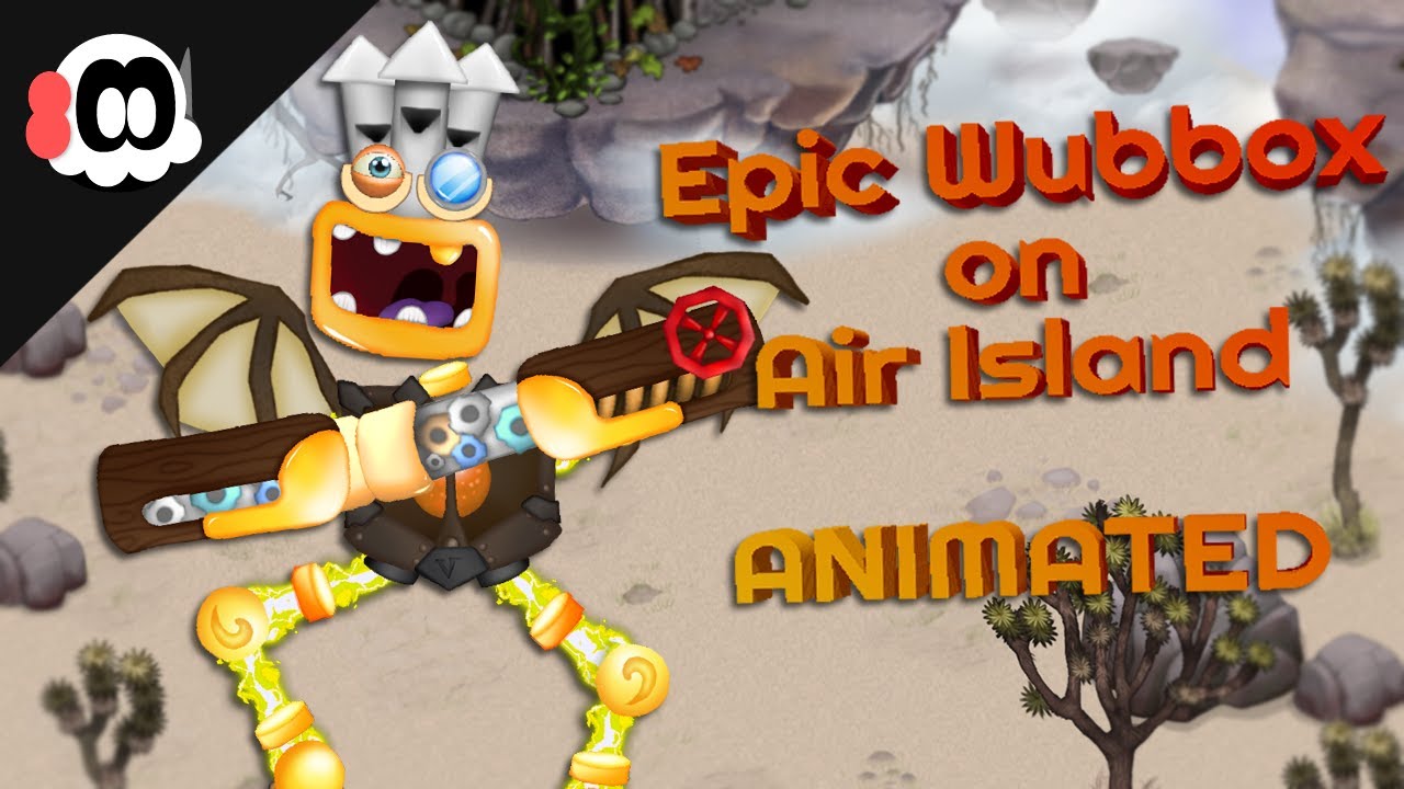 Fanmade Air Island epic Wubbox (T-Pose)