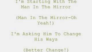 Michael Jackson- Man In The Mirror Lyrics