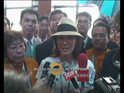 Two hours with Michelle Yeoh at World Expo