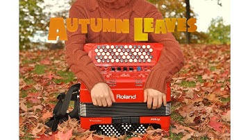 【Jazz Accordion】Autumn Leaves