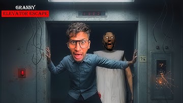 I Escaped Granny Using the Elevator!
