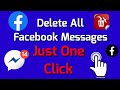 How to delete all facebook messages on androidiphone  2021 exclusive solution